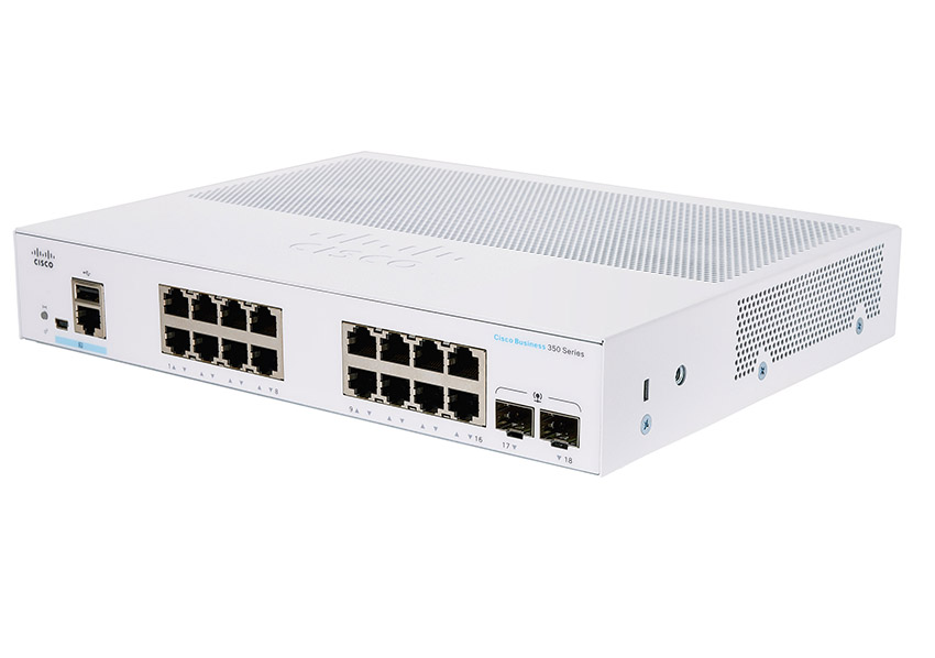 Cisco CBS350-16T-E-2G-UK 16-Port L3 GE Managed Switch